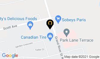 First Choice Haircutters in Brantford map