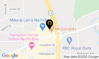 First Choice Haircutters in North Bay map