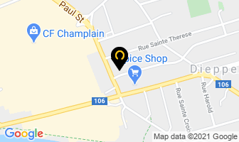 First Choice Haircutters in Dieppe map