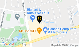 First Choice Haircutters in Markham map