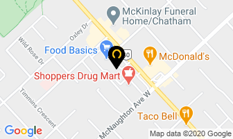 First Choice Haircutters in Chatham-Kent map