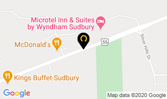 First Choice Property Management in Sudbury map
