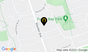 First Cup Coffee Shop in Scarborough map