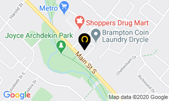 First Impressions Beauty Team in Brampton map