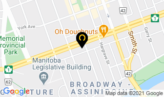 First Nations Bank in Winnipeg map