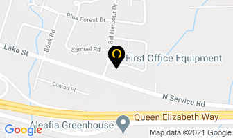 First Office Equipment Inc in Grimsby map