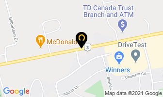First Ontario Credit Union in Simcoe map
