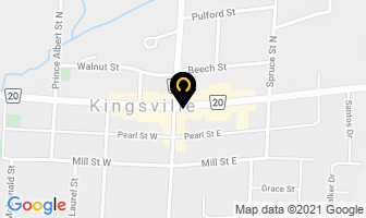First Step Driving School in Kingsville map