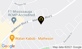 Firstline Credit Management Inc in Mississauga map