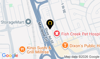 Fish Creek Bottle Depot in Calgary map
