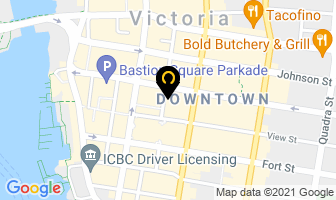 Fish Hair Salon in Victoria map