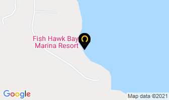 Fish Hawk Bay Marina Resort Ltd in Central Kootenay H map