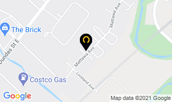 Fisher Automotive in Mississauga map