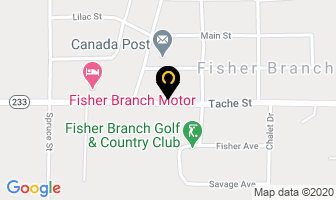 Fisher Rural Municipality in Fisher Branch map