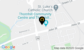 Fisher Sports in Markham map