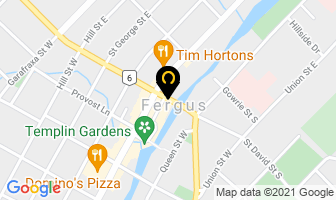 Fit To Walk in Fergus map
