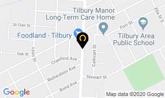 Fitness in Tilbury map