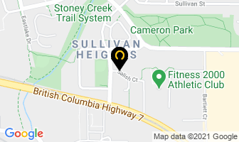Fitness 2000 Karp Personal Training in Burnaby map