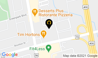 Fitness 4 Success in Vaughan map