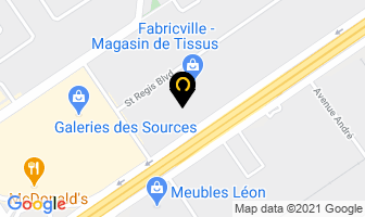 Fitness City Supplements in Dorval map