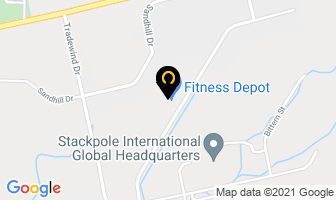 Fitness Depot in Hamilton map