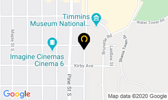 Fitness R X in Timmins map