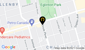 Fitness Studio Detox in Toronto map