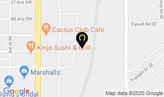 Fitness West in Calgary map