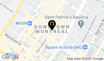 Fitzallond Williams in Montreal map