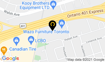 Five Continents Textile Exporters in Orillia map