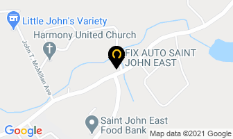 Fix Auto Saint John East in Saint John map