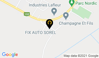 Fix Auto Sorel in Sorel-Tracy map