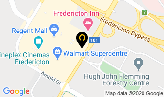 Flair Jewelry in Fredericton map