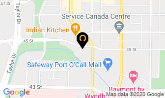 Flaman Fitness in Red Deer map
