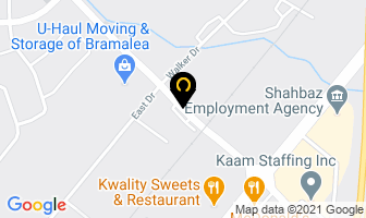 Flame-Tamer Fire & Saftey Ltd in Brampton map