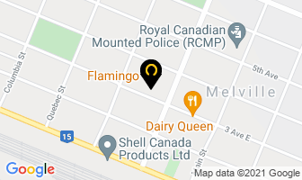 Flamingo Restaurant in Laterrière map