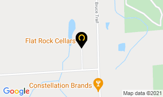 Flat Rock Cellars in Lethbridge map