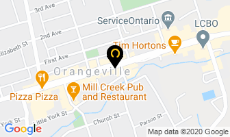 Flaunt Salon in Orangeville map