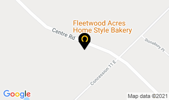 Fleetwood Acres Home Style Bakery Ltd in Hamilton map