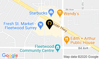Fleetwood Park Coin Laundry in Surrey map