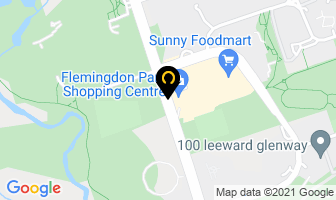 Fleming Park Dental Centre in North York map