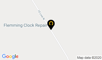 Flemming Clock Repair in Hawkestone map