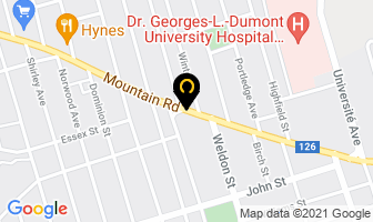 Flemming Michael Hawkins.nb.ca Real Estate Ltd in Moncton map
