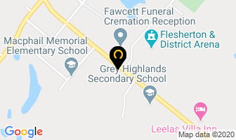 Flesherton Cemetery Crematorium in Flesherton map