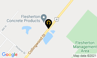 Flesherton Concrete Products in Flesherton map