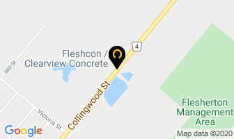 Flesherton Concrete Products in Flesherton map