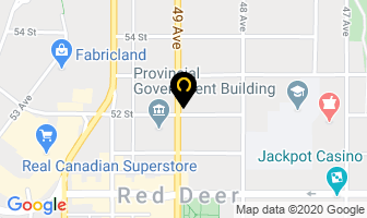Fletcher Printing in Red Deer map