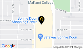 Flight Centre Bonnie Doon in Kenora map