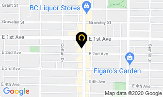 Flight Centre Commercial Drive in Toronto map