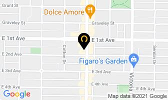 Flight Centre Commercial Drive in Toronto map
